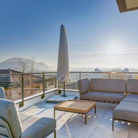 Serenity - 3 Bedroom Top Floor Apartment Parking & Lake View Terrace Annecy Exterior photo