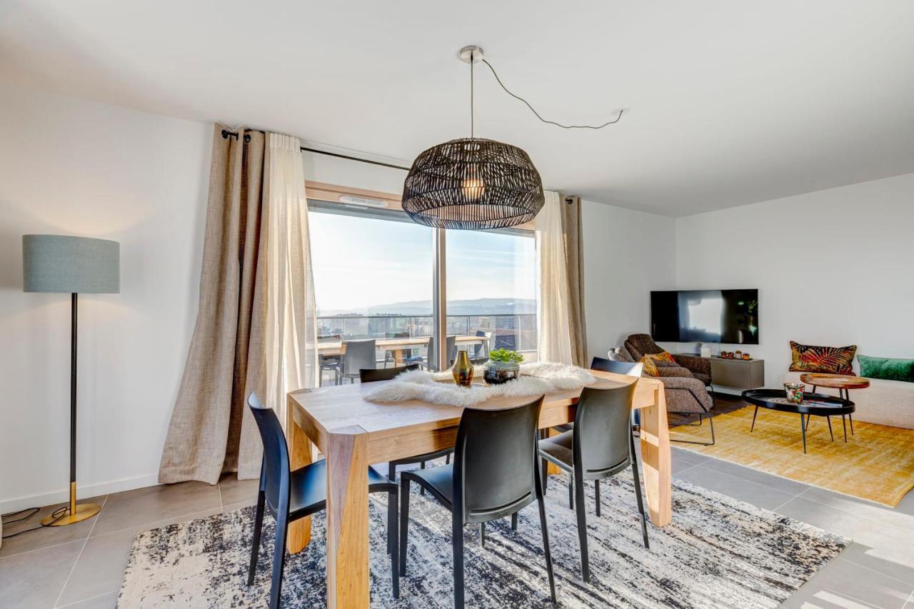 Serenity - 3 Bedroom Top Floor Apartment Parking & Lake View Terrace Annecy Exterior photo